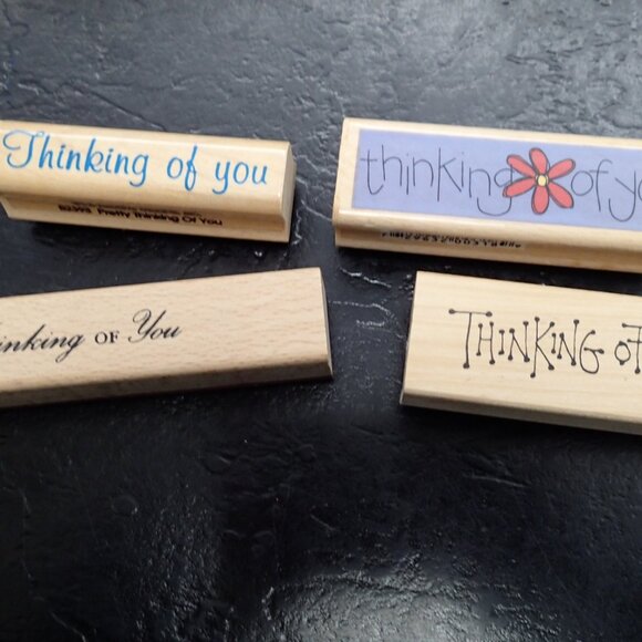 Thinking of You Stampers set of 4 - Picture 1 of 4